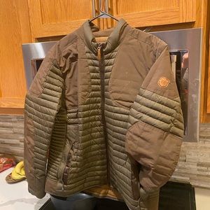 Eddie Bauer down jacket.